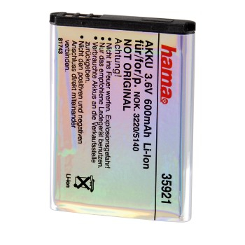 Аккумулятор для Nokia 5200 HAMA H-35921