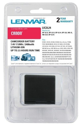 Аккумулятор для Canon MD101 Lenmar LIC2L24