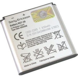 ����������� ��� Sony Ericsson Z780i BST-38 ORIGINAL