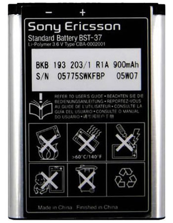 ����������� ��� Sony Ericsson K610i BST-37 ORIGINAL