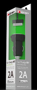������������� �������� ���������� ��� Apple iPhone 4 Verico Grip Car Charger