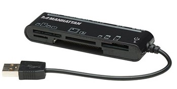 Card Reader Manhattan 80-in-1 USB