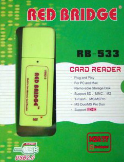 Card Reader Red Bridge RB-533 Multi-in-1