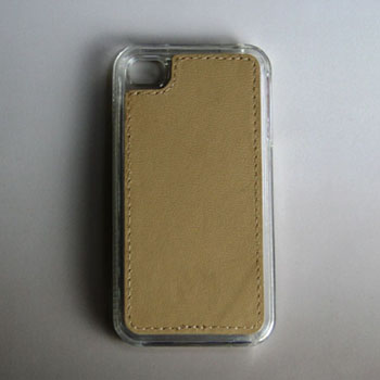 Чехол для Apple iPhone 4 Dexim DLA159Y кожаный + защитная пленка