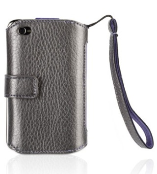 ����� ��� Apple iPhone 4 Griffin Elan Passport Wallet Platinum �������