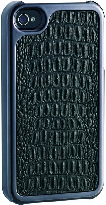 Чехол для Apple iPhone 4 Ozaki iCoat Extinction CubanCrocodile кожаный