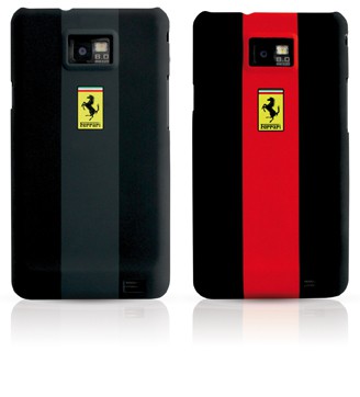 ����� ��� Samsung i9100 Galaxy S 2 Ferrari Rubber Touch