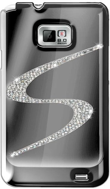 Чехол для Samsung i9100 Galaxy S 2 Luxury Swarovski Lime