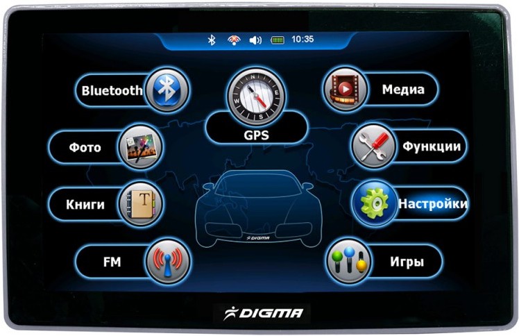 Digma DS507BN Navitel