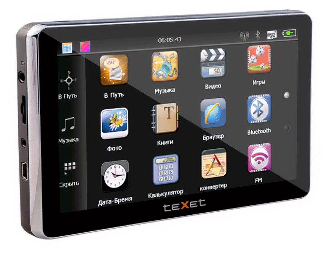 TeXet TN-811BT Navitel