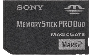 Sony Memory Stick PRO DUO 128MB