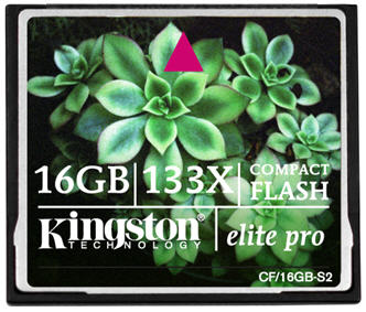 Kingston Compact Flash CF 16GB 133x