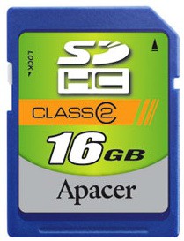 Apacer SD SDHC 16GB Class 2