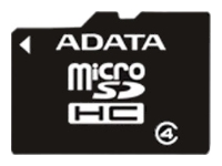 A-Data MicroSDHC 8GB Class 4