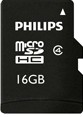 Philips MicroSDHC 16GB Class 4