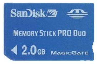 SanDisk Memory Stick PRO DUO 2GB