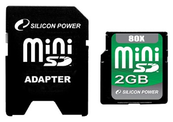 Silicon Power MiniSD 2GB 80x