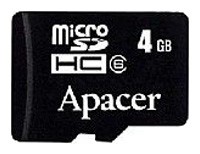 Apacer MicroSDHC 4GB Class 6