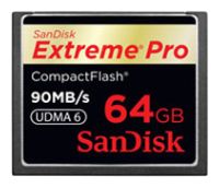 SanDisk Compact Flash CF 64GB Extreme Pro
