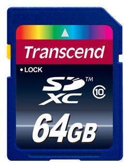 Transcend SD SDXC 64GB Class 10