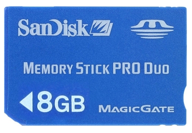 SanDisk Memory Stick PRO DUO 8GB