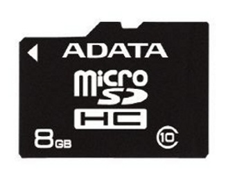 A-Data MicroSDHC 8GB Class 10
