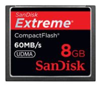 SanDisk Compact Flash CF 8GB Extreme
