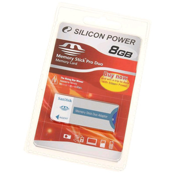 Silicon Power Memory Stick Pro Duo 8GB