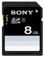 Sony SD SDHC 8GB Class 4
