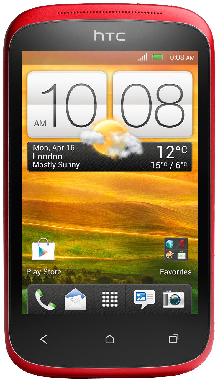 Смартфон HTC Desire C, белый, моноблок