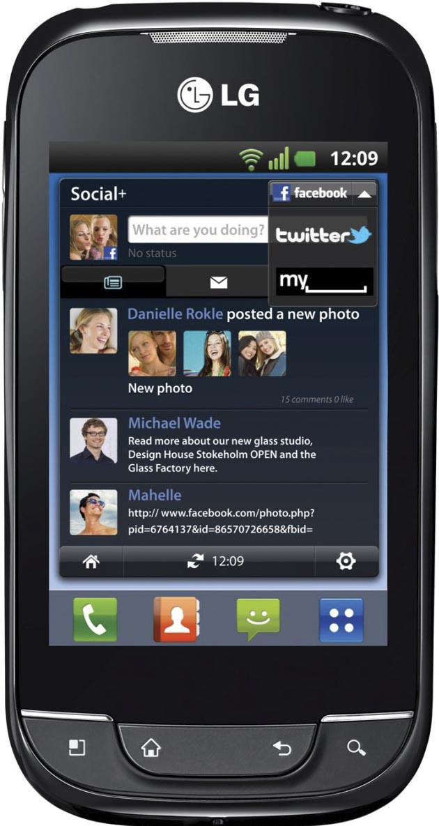 LG P690 Optimus Link