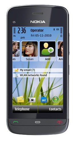 Nokia C5-03 Lime Green Мобильный телефон (зеленый)
