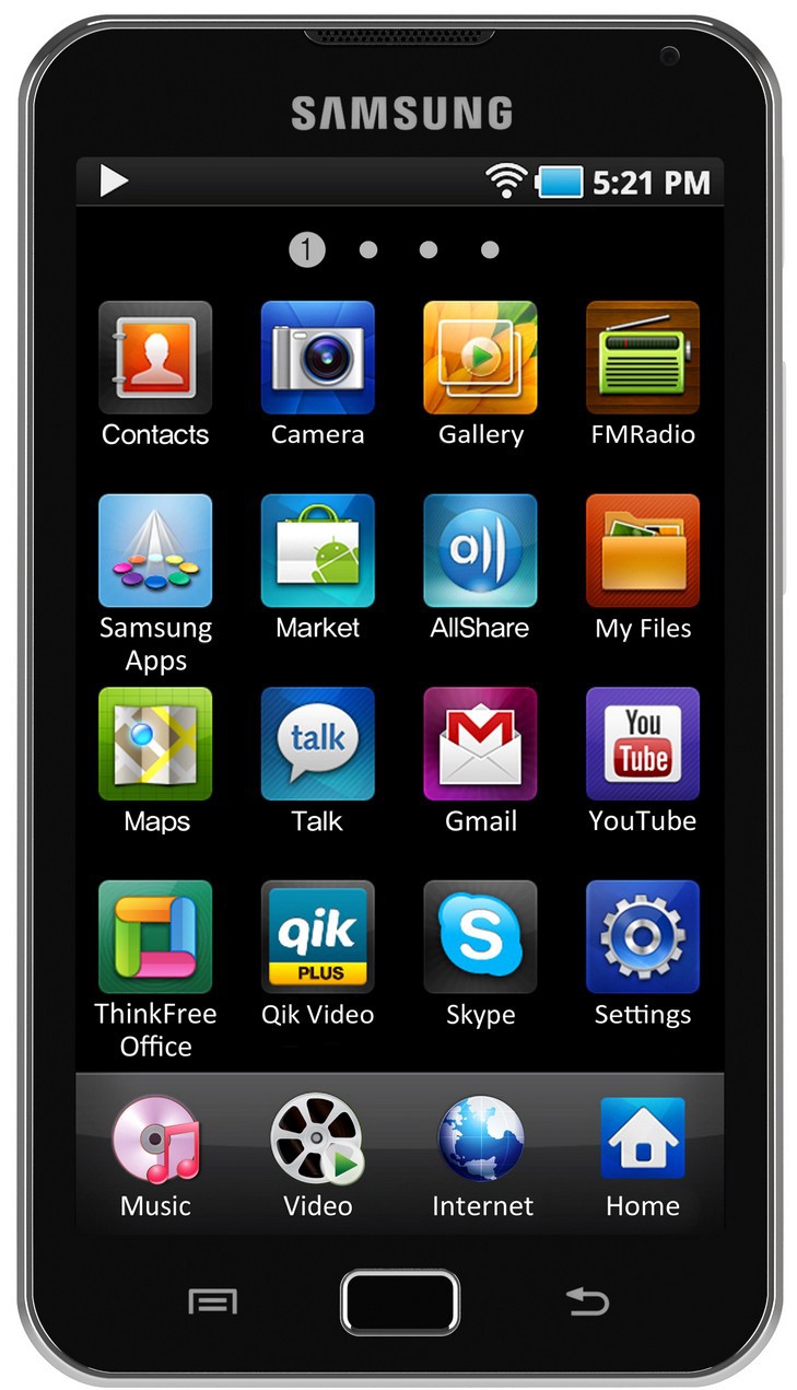Samsung Galaxy S Wi-Fi 5.0 16GB