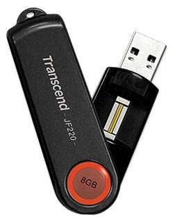 Transcend JetFlash 220 8GB TS8GJF220