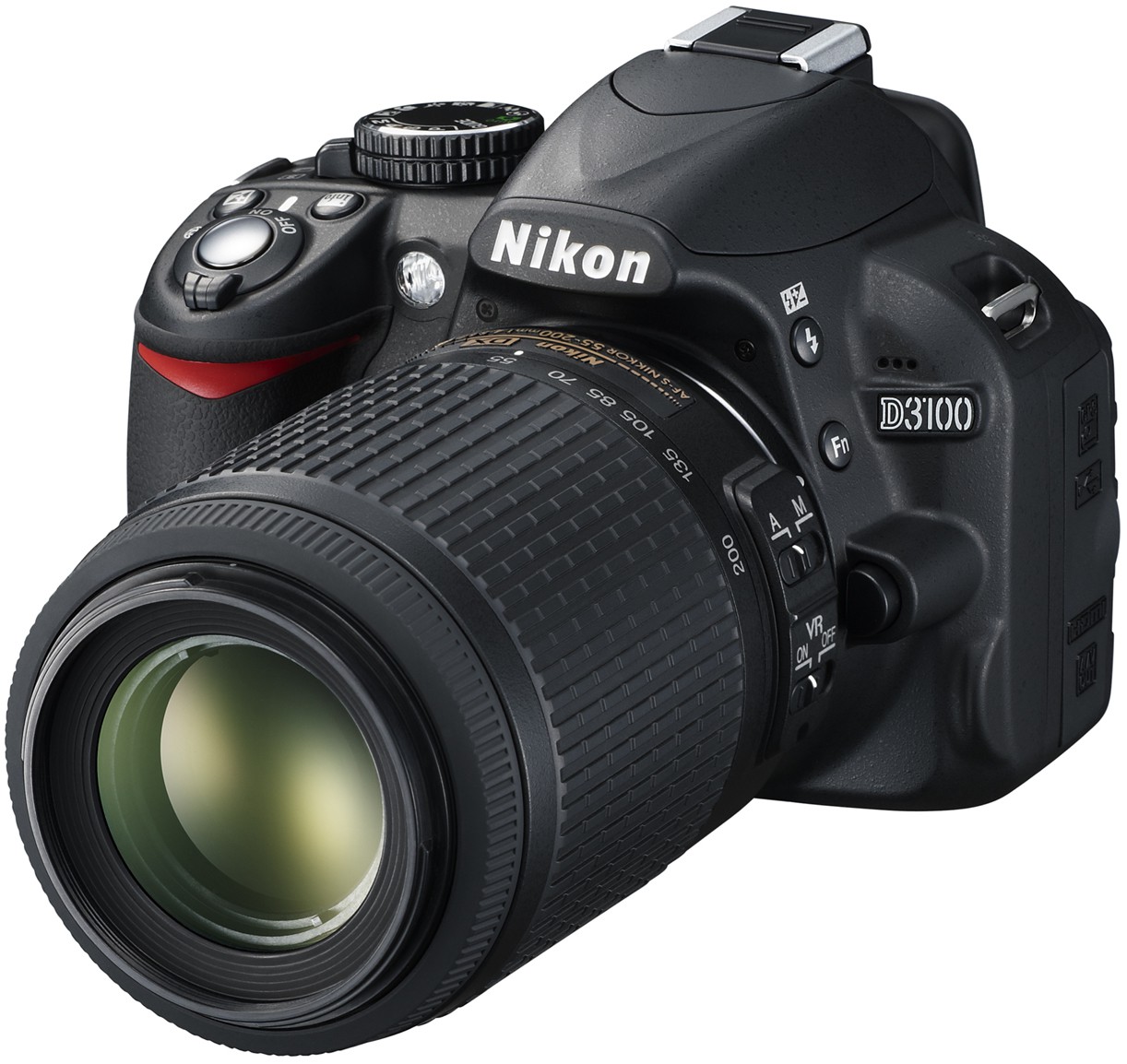 Nikon D3100 Kit 18-55 VR, 55-200 VR