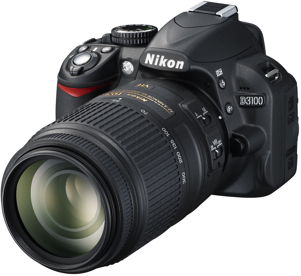 Nikon D3100 Kit 18-55 VR, 55-300 VR