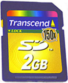 Transcend SD 2GB 150X