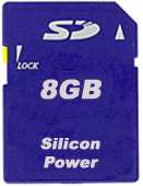 Silicon Power SD 8GB