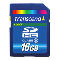 Transcend SD SDHC 16GB Class 6