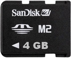 SanDisk Memory Stick Micro M2 4GB