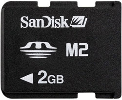 SanDisk Memory Stick Micro M2 2GB