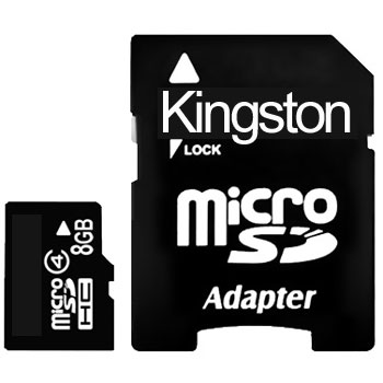 Kingston MicroSDHC 8GB Class 4