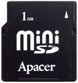 Apacer MiniSD 1GB