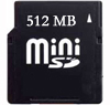 Kingston MiniSD 512MB