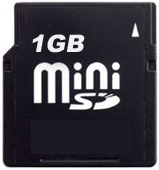 Silicon Power MiniSD 1GB 45x