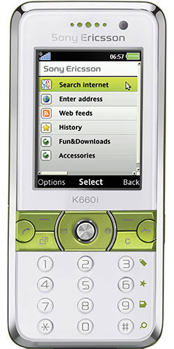 Sony Ericsson K660i