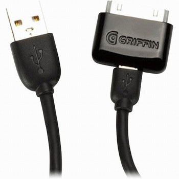 USB ����-������ ��� BlackBerry Torch 9860 Griffin Charge/Sync Cable Kit GC17117