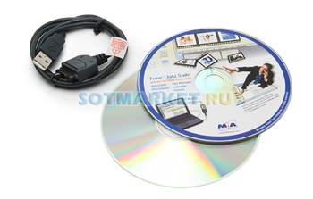 USB дата-кабель для Motorola V300 + CD Mobile Action MA-8850С
