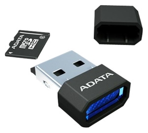 A-Data MicroSDHC 32GB Class 4 + USB reader V3