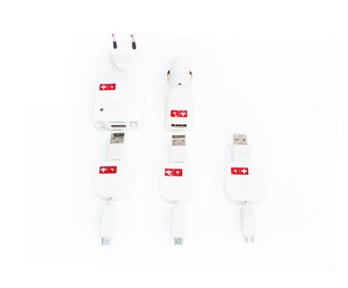 �������� �������� ��������� USB � MicroUSB Swiss Charger MicroPack
